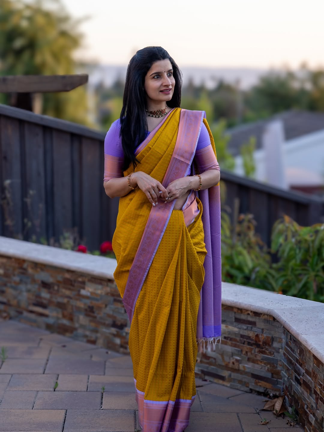 Felicitous Yellow Soft Silk Saree With Desiring Blouse Piece