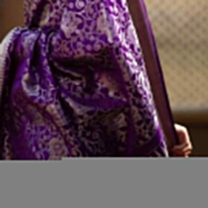 Tremendous Purple Soft Banarasi Silk Saree With Supernal Blouse Piece